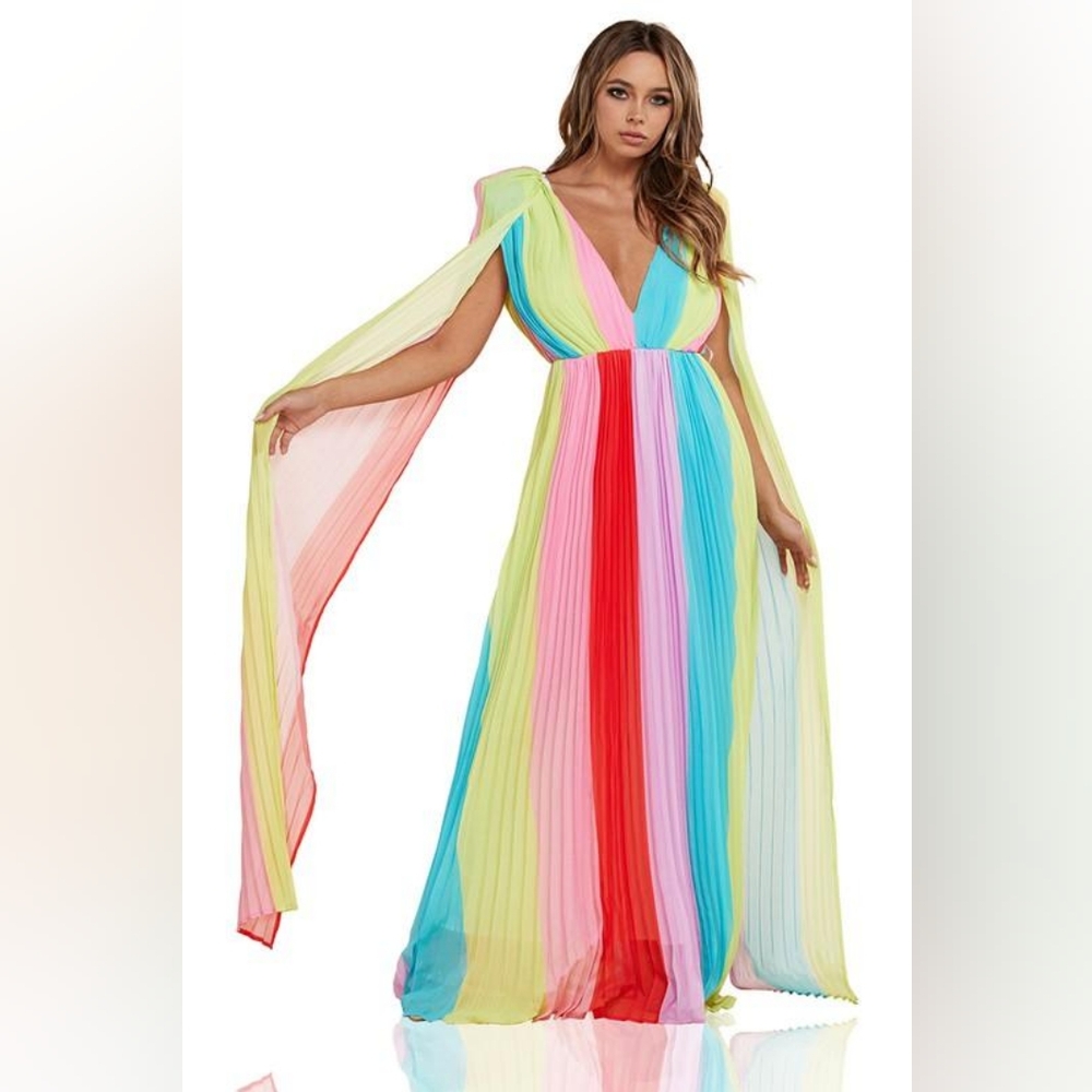 Rainbow fly dress